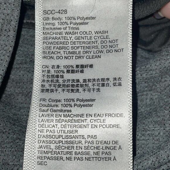 Marmot Light weight Gray Full Zip Hooded Sweater Jacket men's Size M - Picture 7 of 7